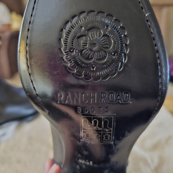 Ranch Road Boots - Authentic - Handmade in Spain - All Leather - Size 5.5 - RARE - Picture 2 of 8